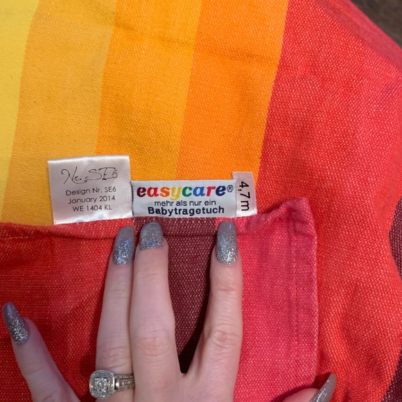 easycare rainbow woven wrap - Picture 3 of 4
